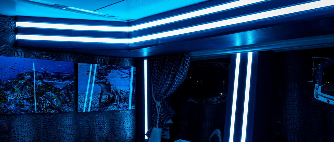 Custom RGB Lighting Design for Luxury Yacht-11