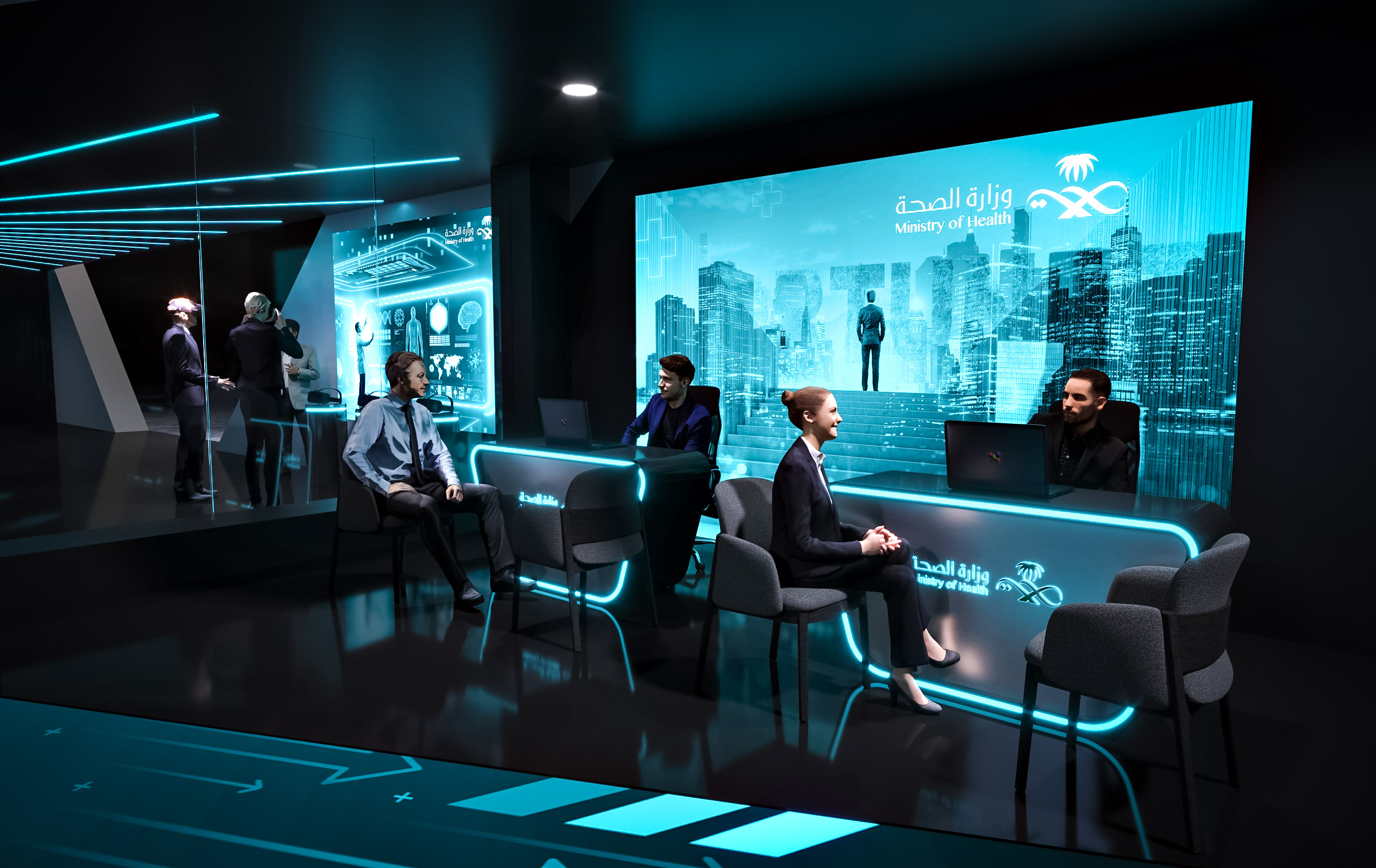 MOH Stand 26.5m x 19m Global Health 2025-9