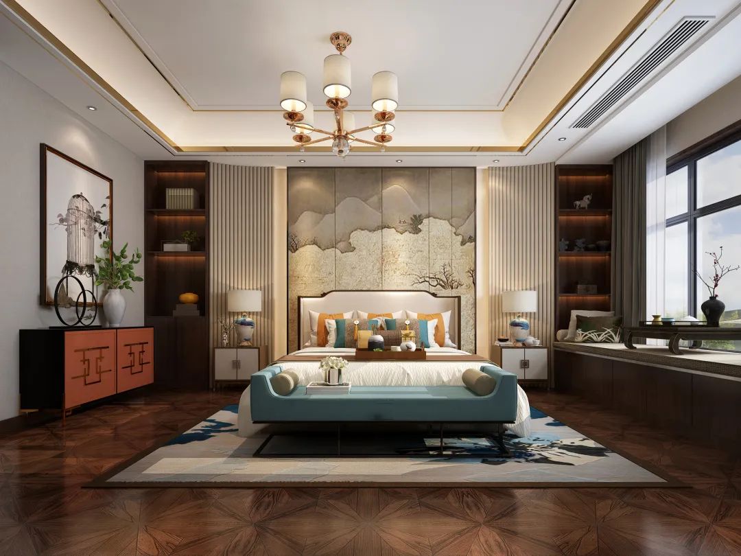 新郑别墅新中式设计-24