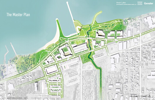 克利夫兰阿冯湖历史发电厂大规模改造项目丨美国俄亥俄丨Gensler,阿冯湖环境再城市化集团,Avison Young-23