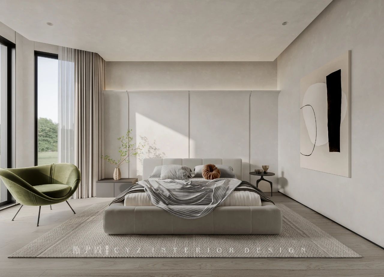 藏在“小镇”里的舒适之家丨中国上海丨上海陈尹周室内设计-42