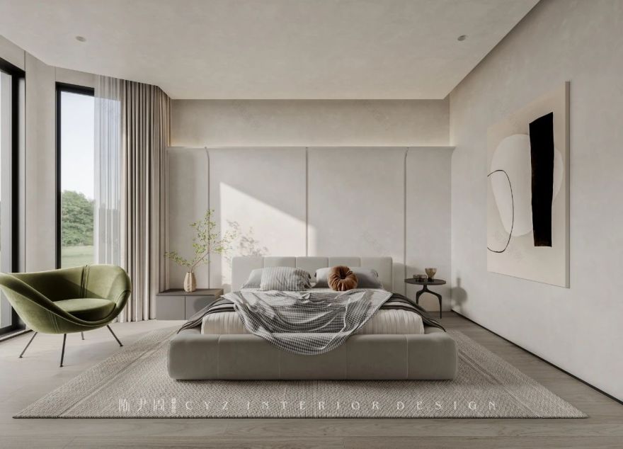 藏在“小镇”里的舒适之家丨中国上海丨上海陈尹周室内设计-42