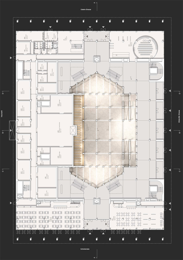 Kulturpalast,Dresden(德累斯顿文化宫殿)丨德国德累斯顿丨Jan Kleihues(扬·克莱休斯)-6