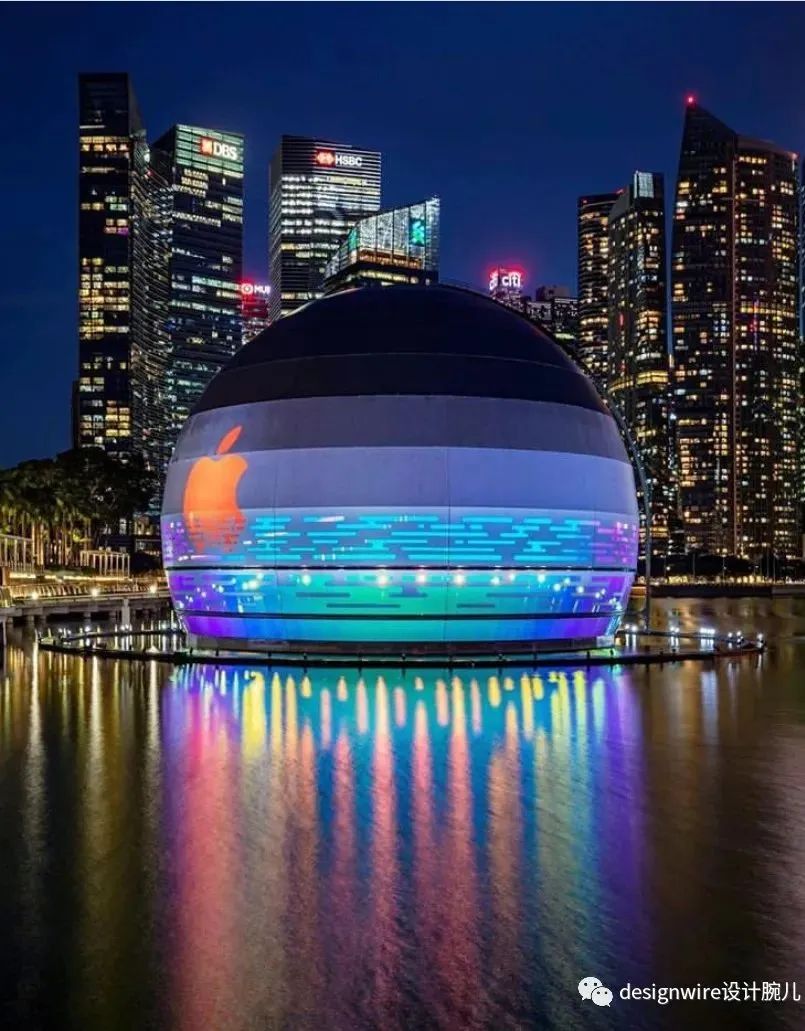 全球首个水上漂浮苹果店，创新设计诠释品牌理念-12