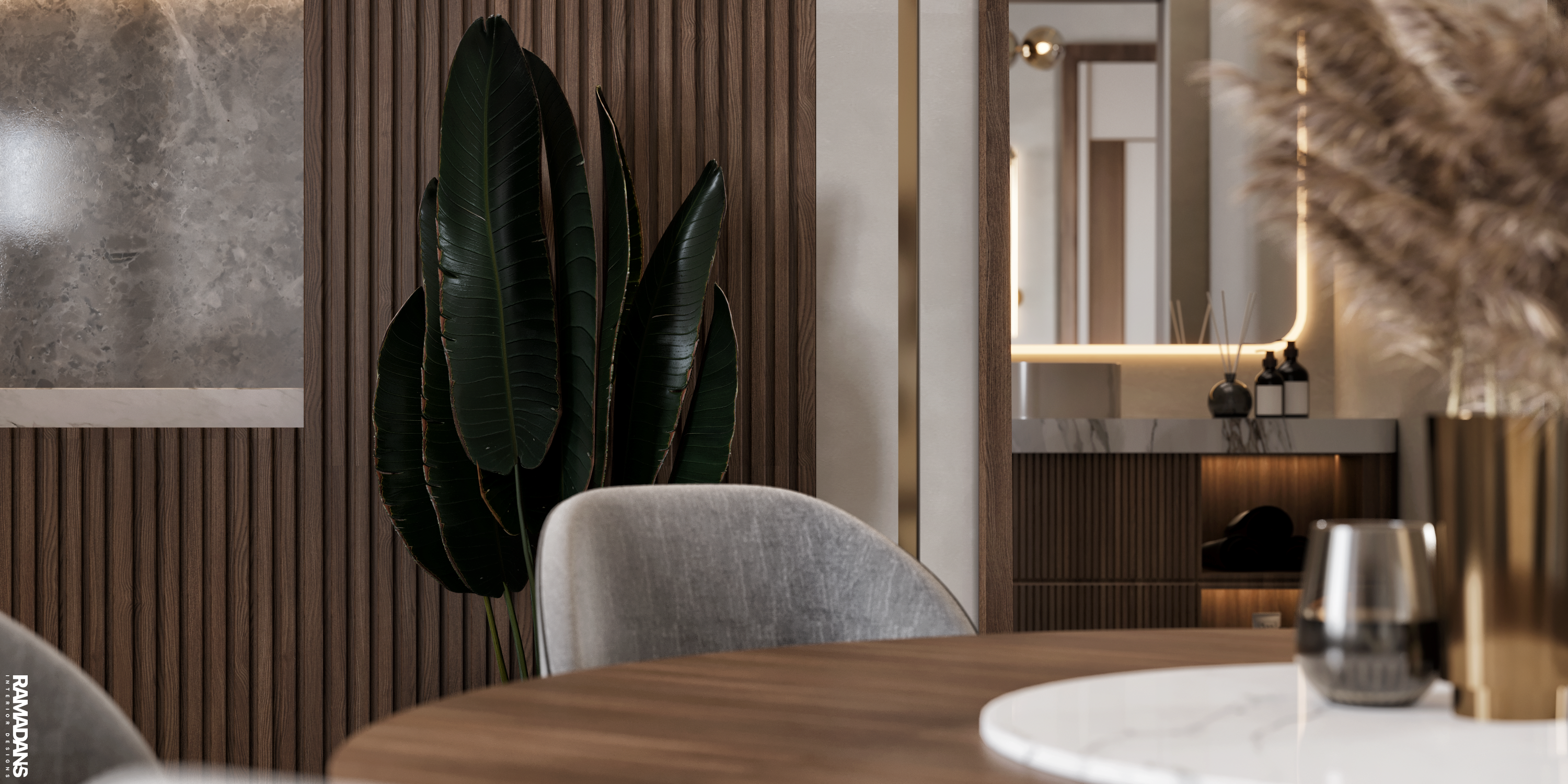 带浴室的温暖小厨房丨RAMADAN'S-5