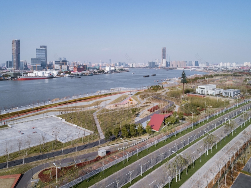 上海东岸望江驿 | 简约实用的沿江公共空间-18