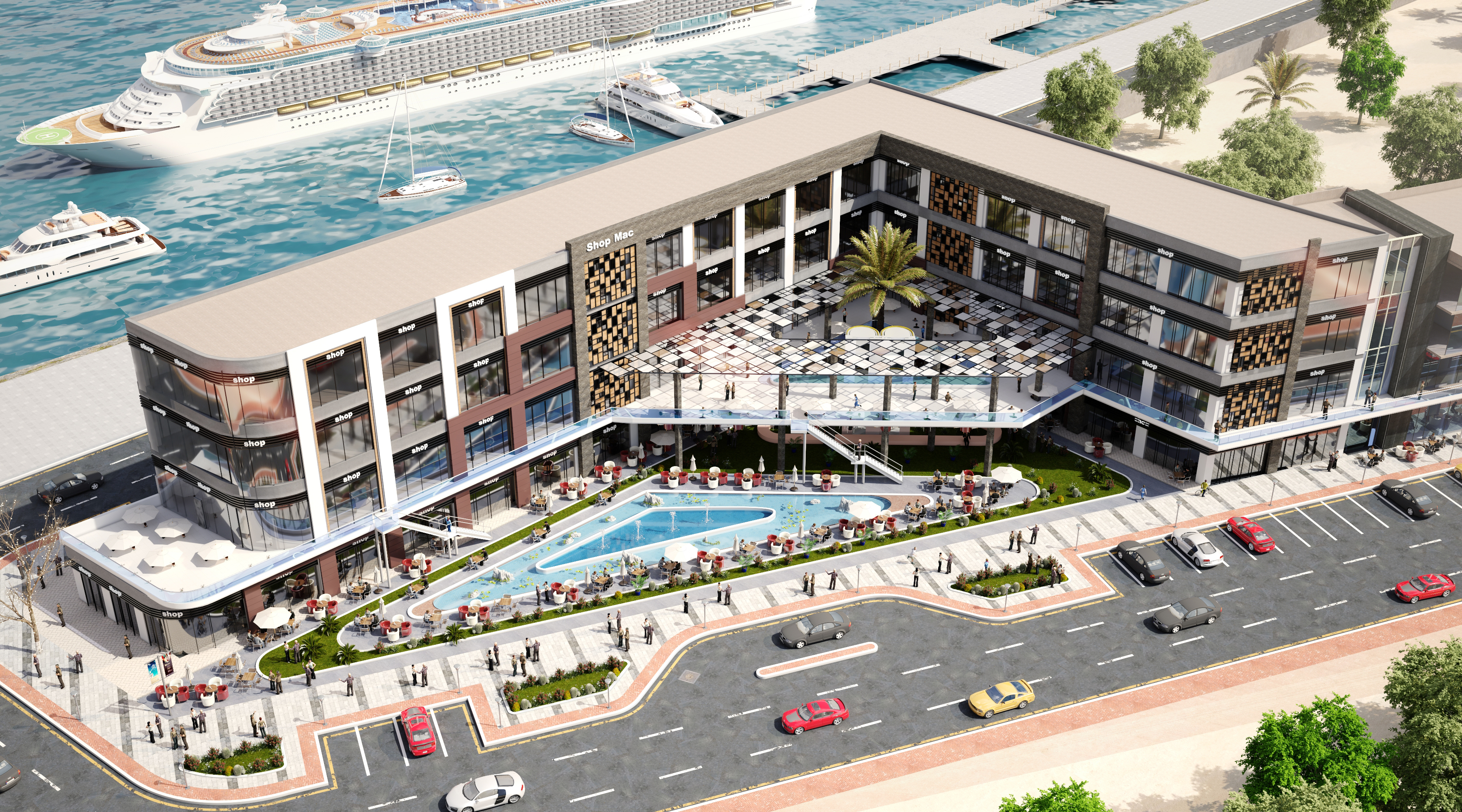 利比亚混合用途建筑丨Diaa Consultant-7