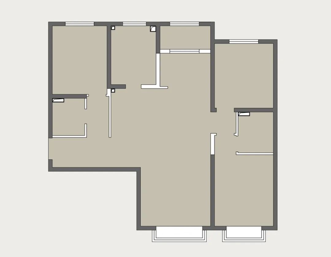 新作速递 | 半开放式书房+私人影院，打造125㎡宅家舒适生活-6