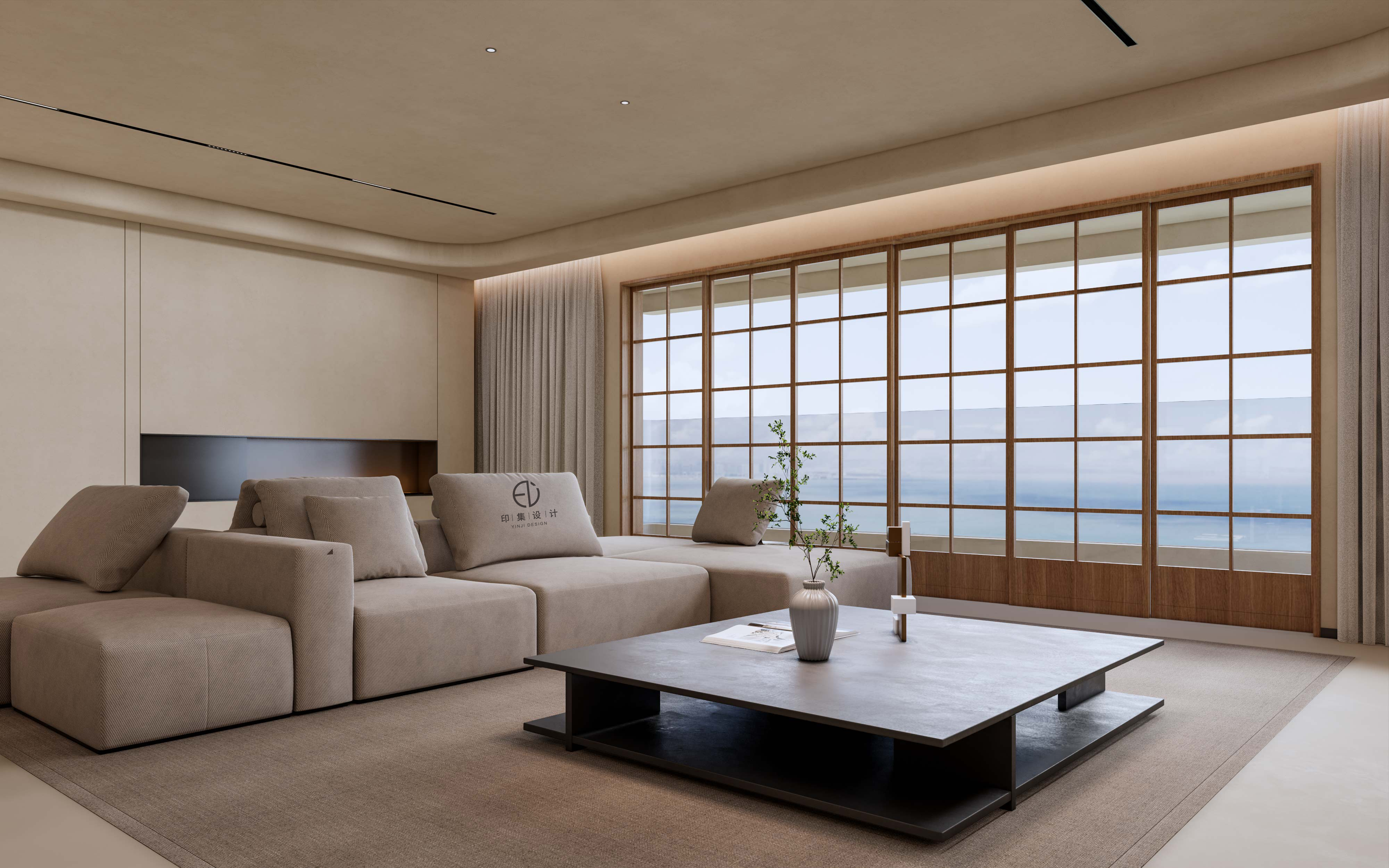 233㎡黑胡桃中古风，东方雅境，大美不言-6