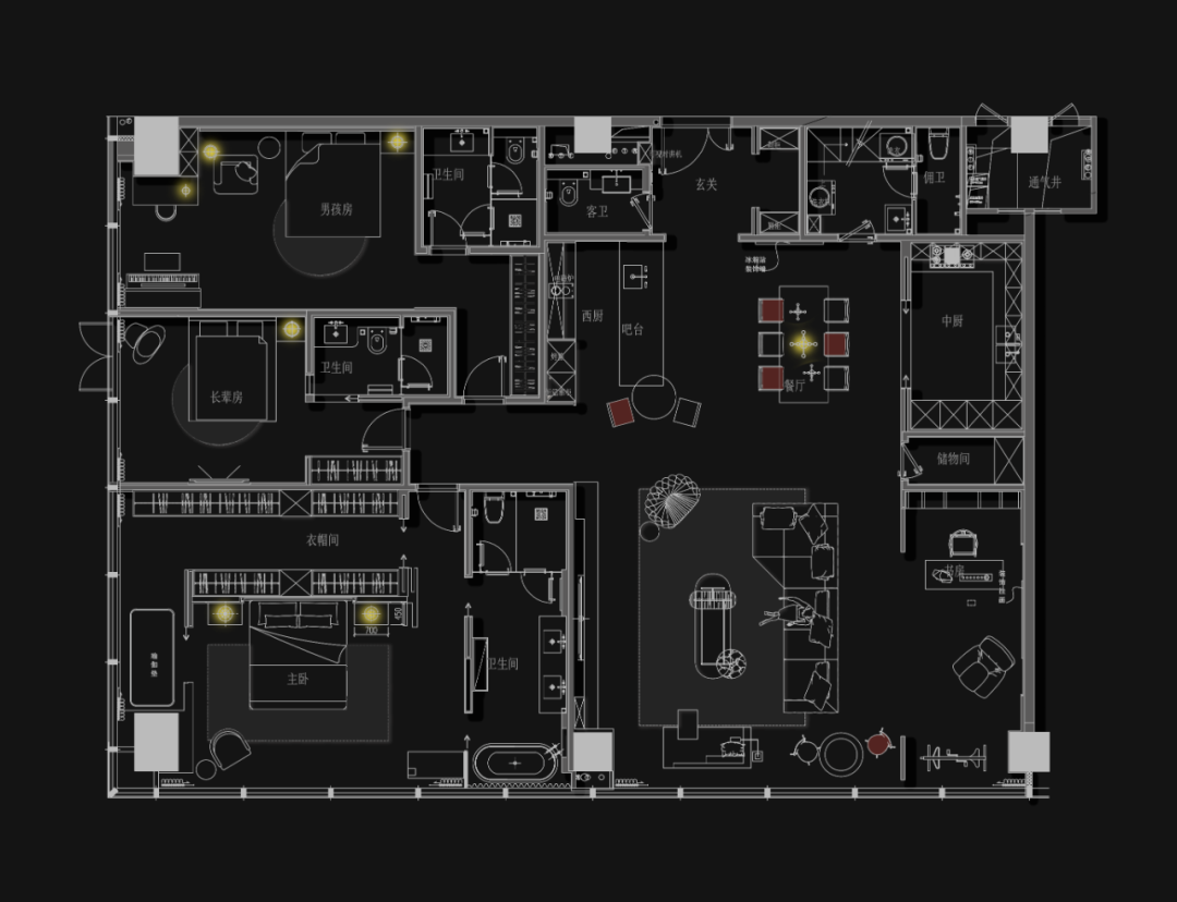 388㎡摩登私宅-62