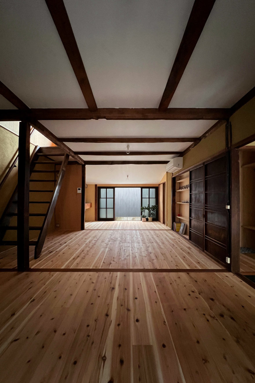 京都老式联排别墅改造,传统与现代的完美融合-10