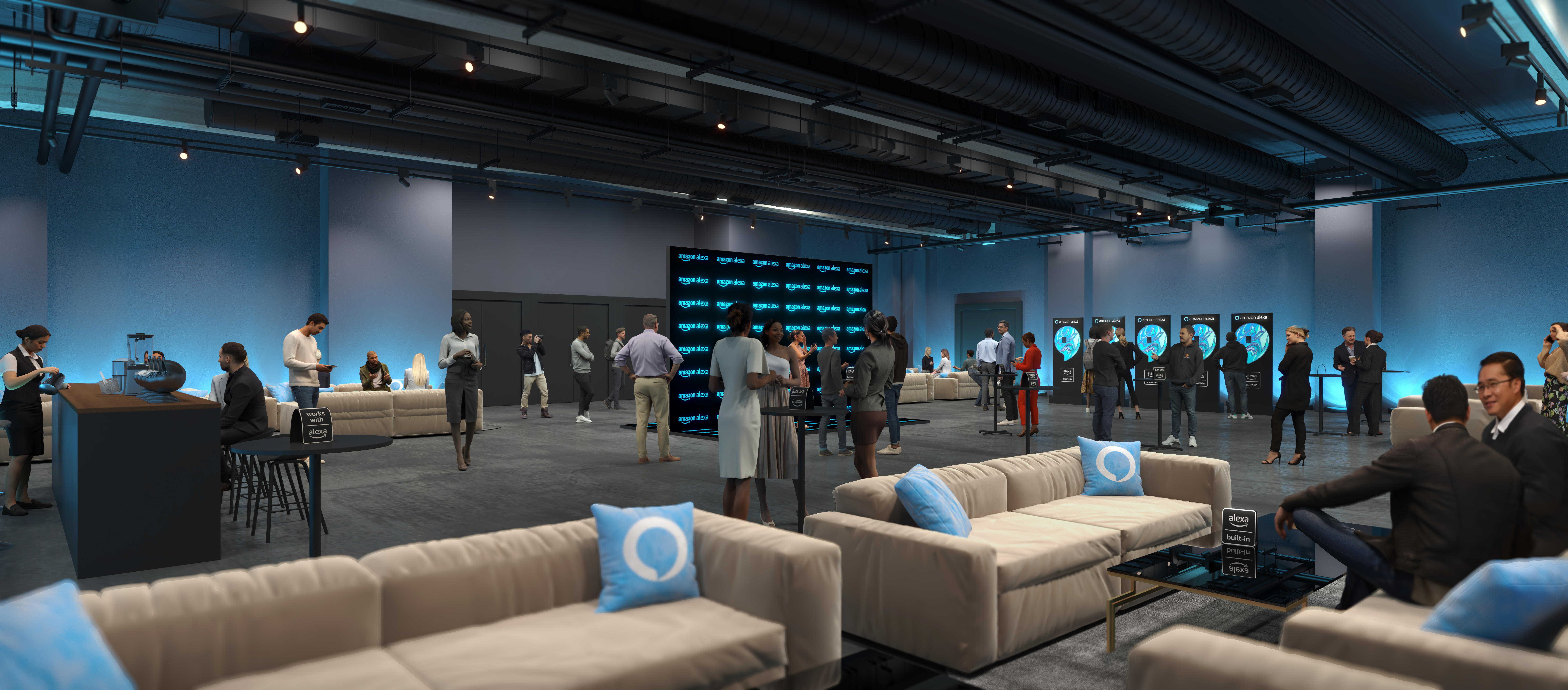 Amazon Ale·a 产品展示舞台设计丨沙特阿拉伯利雅得-10