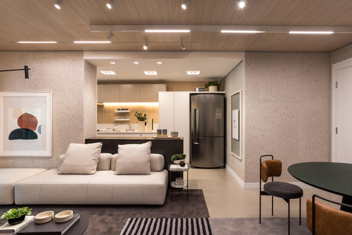 巴西 Bless 公寓 | 木质设计打造温馨居住空间-1