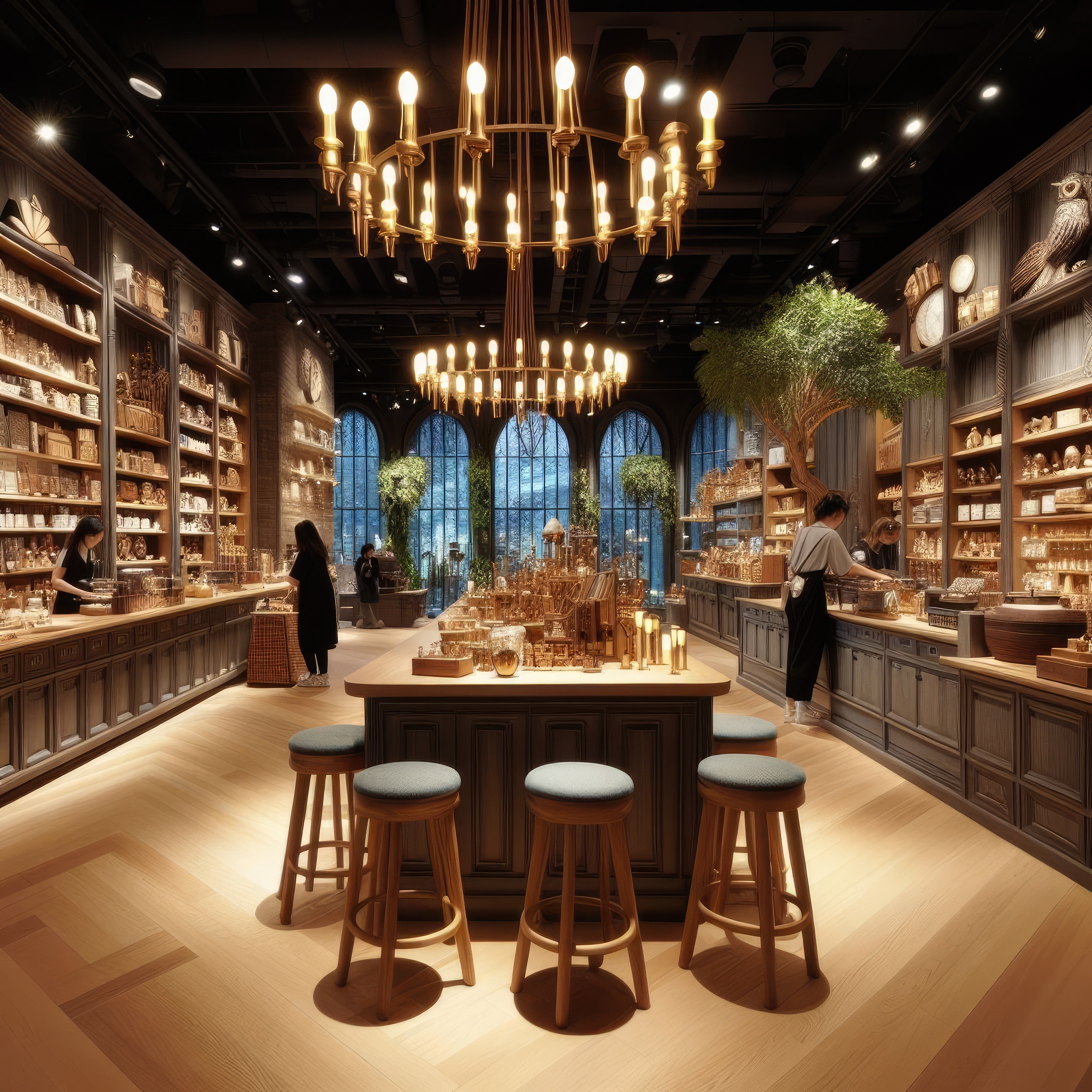 Harry Potter exhibition booth/interior store by Ai-16