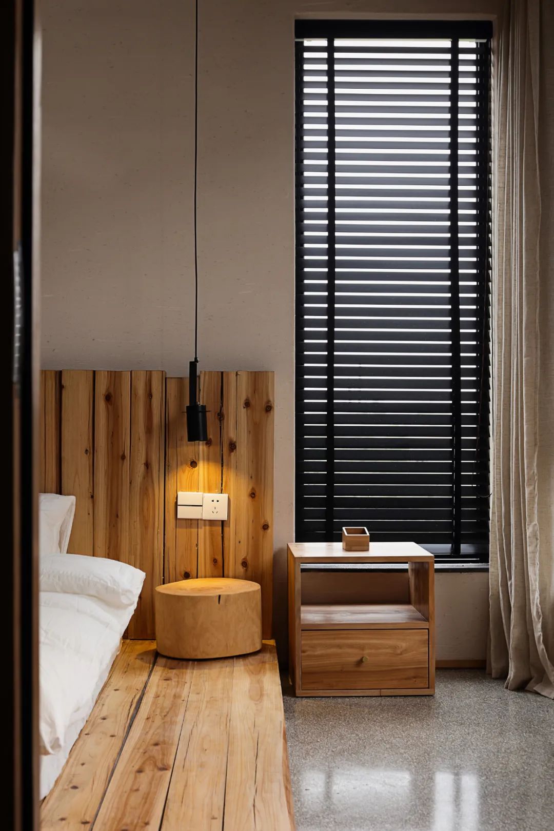 《最忆门前那条河》 | 原木古韵，环保节能的室内设计佳作-42