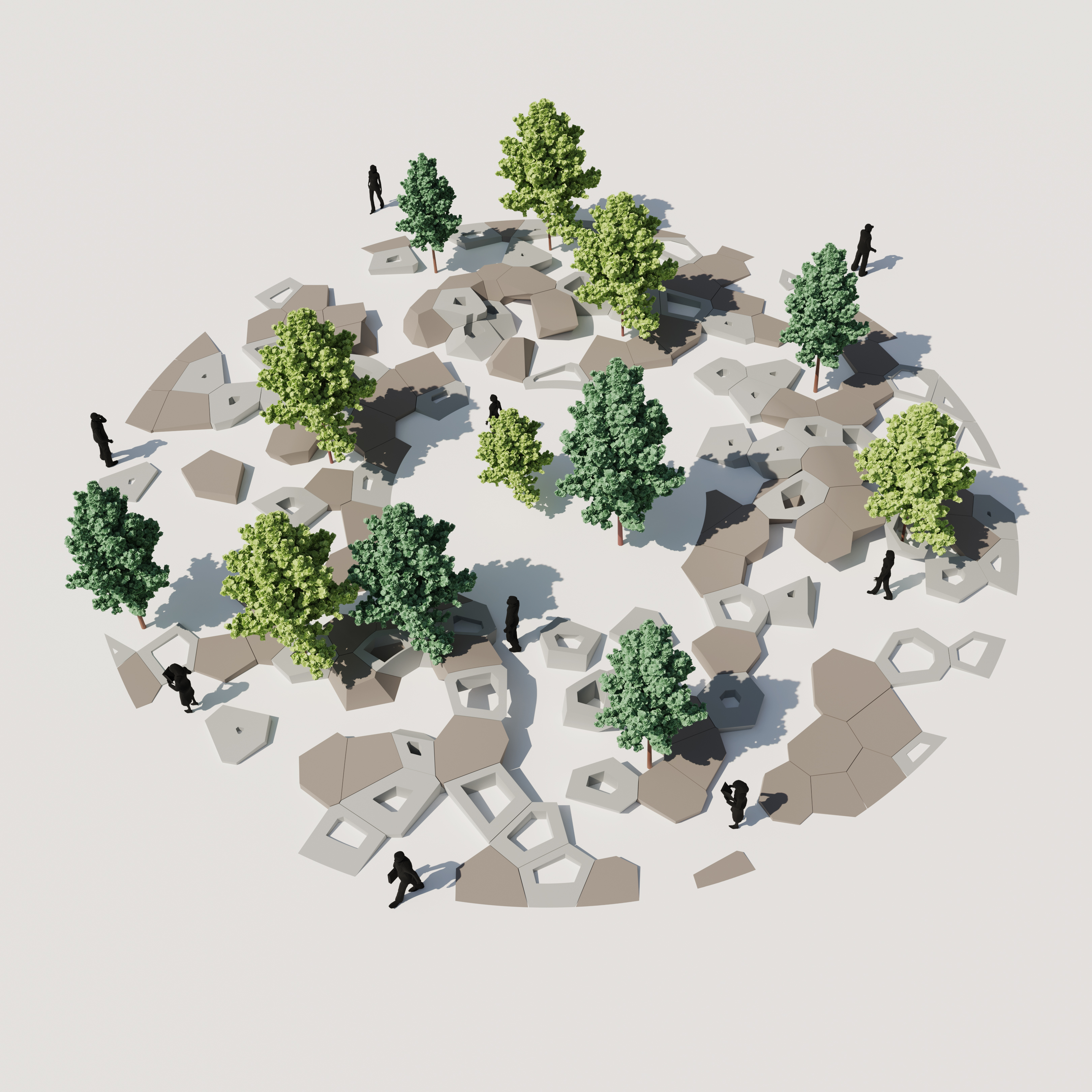 圆形沃罗诺伊景观-14