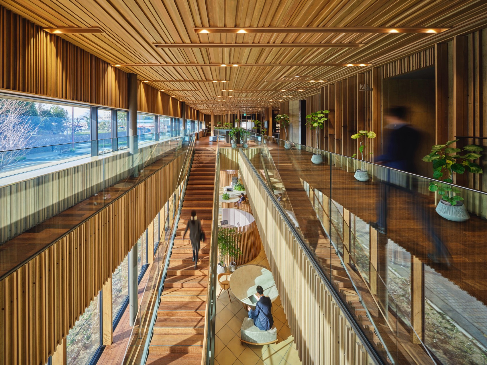 浜松岩田信用金库总部・总行丨日本静冈丨日建设计-37