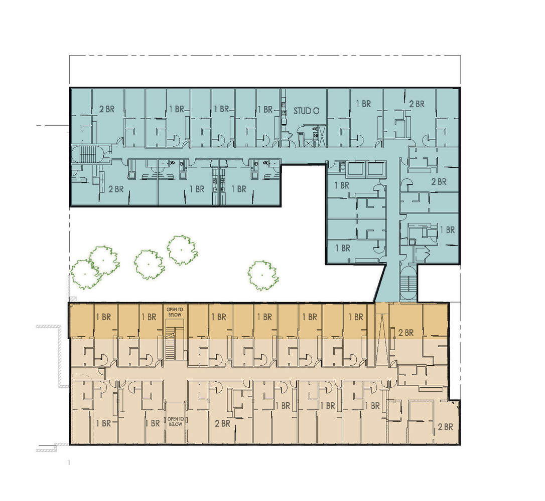 华盛顿百年老建筑转型现代住宅社区-32
