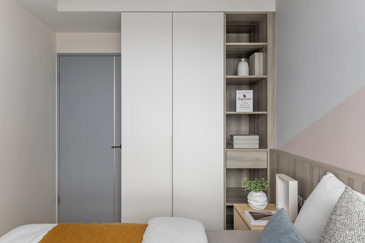 家装设计案例鉴赏——简约温馨时光三代同堂现代美式宅-17