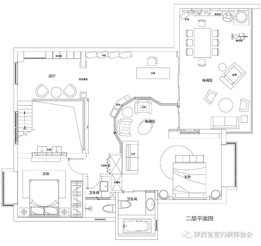 新中式别墅设计 | 西安费总别墅室内装饰-17