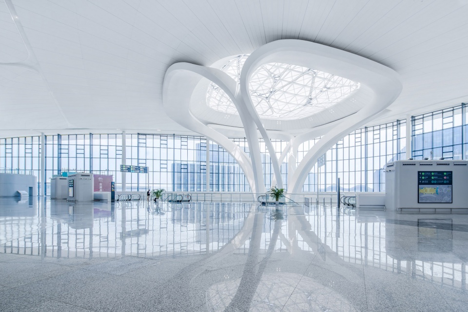 杭州萧山国际机场 T4 航站楼 | 莲下泛舟,桂雨飘香-37