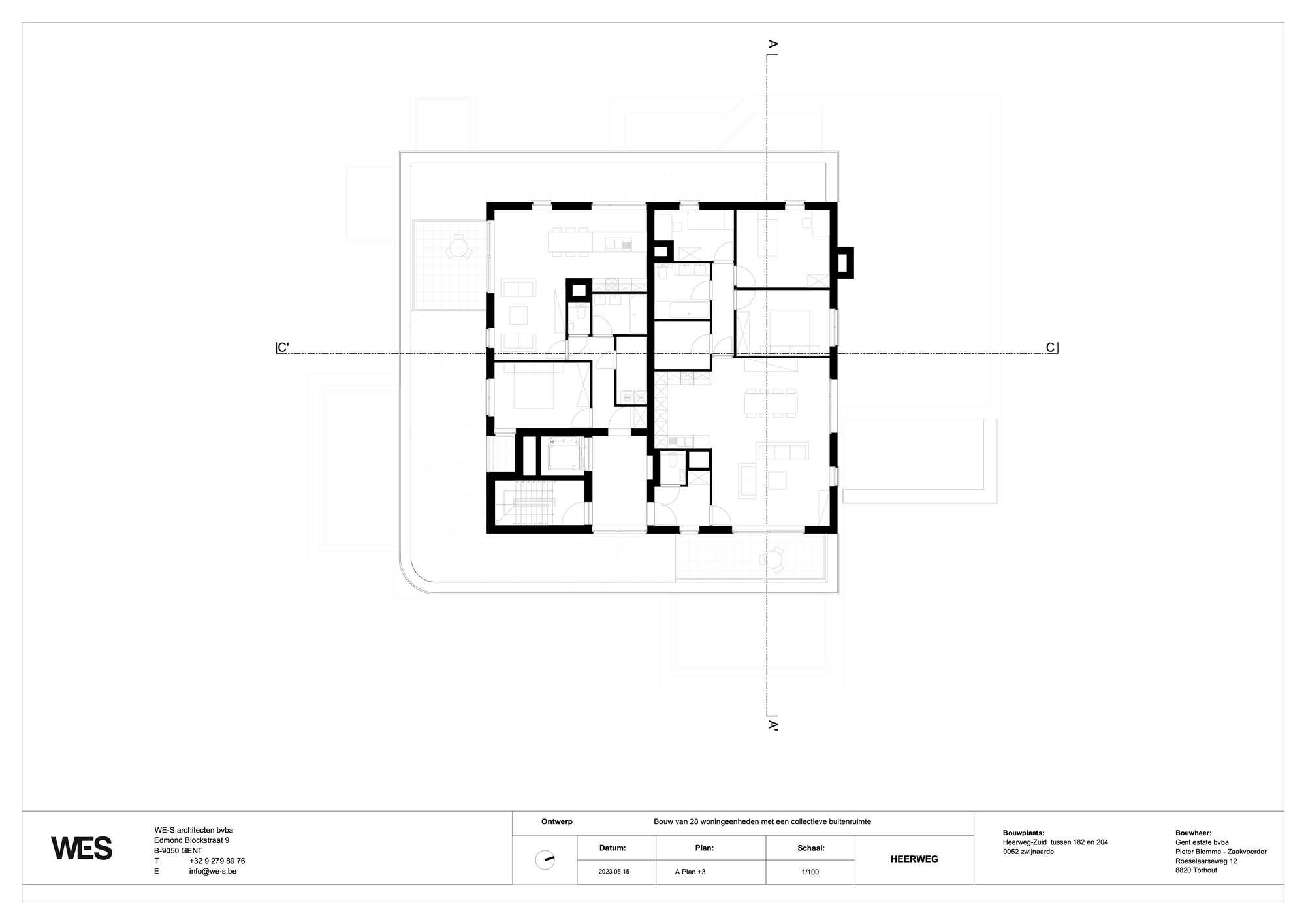 赫尔韦格住宅区丨Belgium丨WES architecten-26