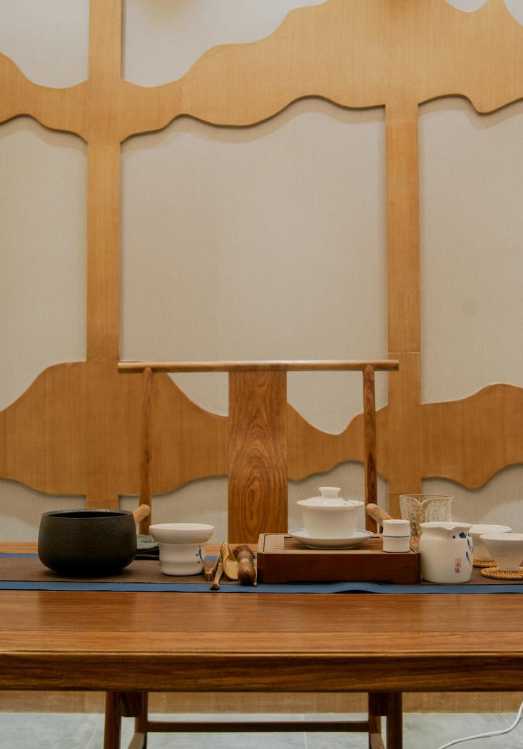 茶香四溢的六角窗山居空间-12