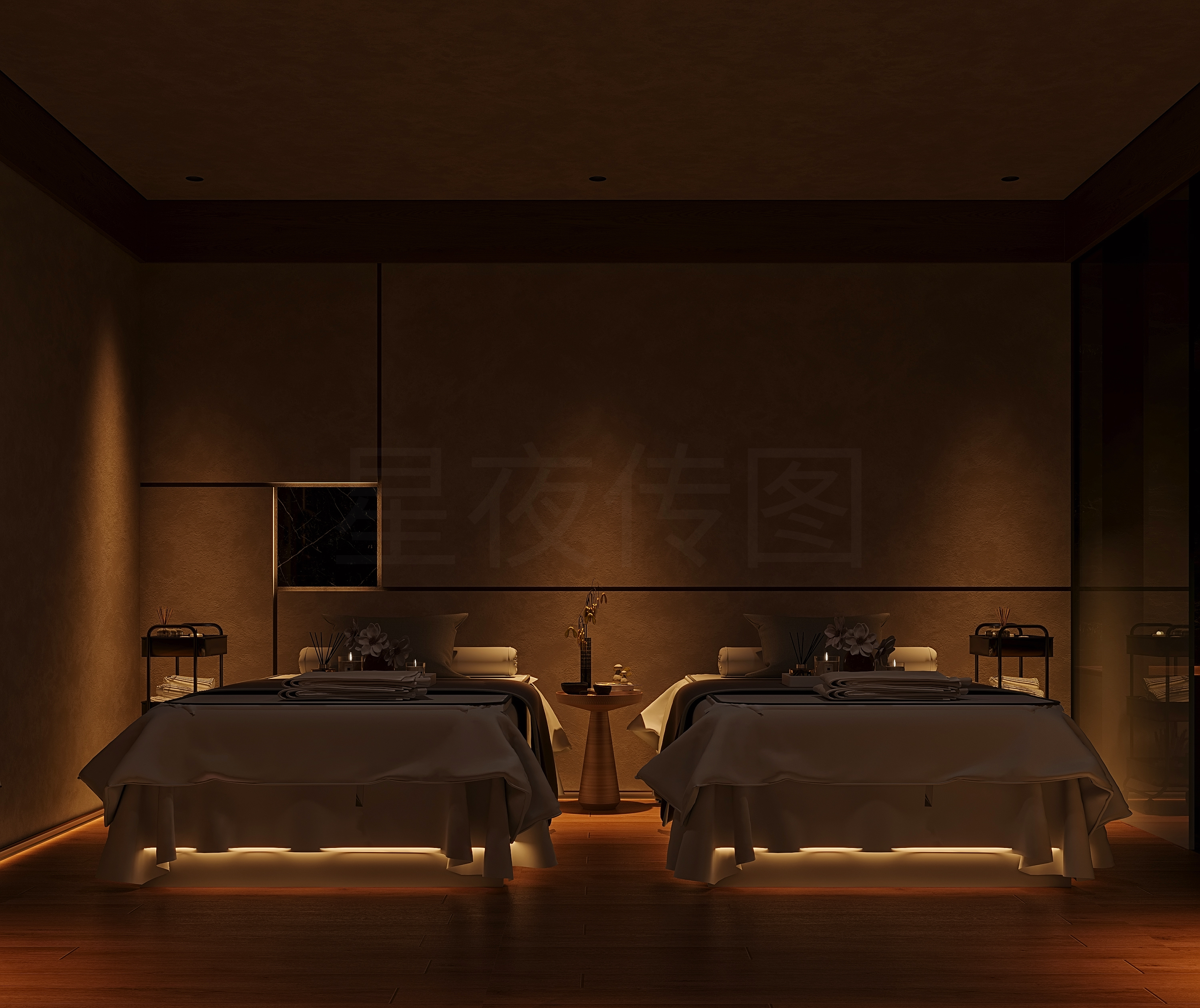 足浴店  效果图  -4