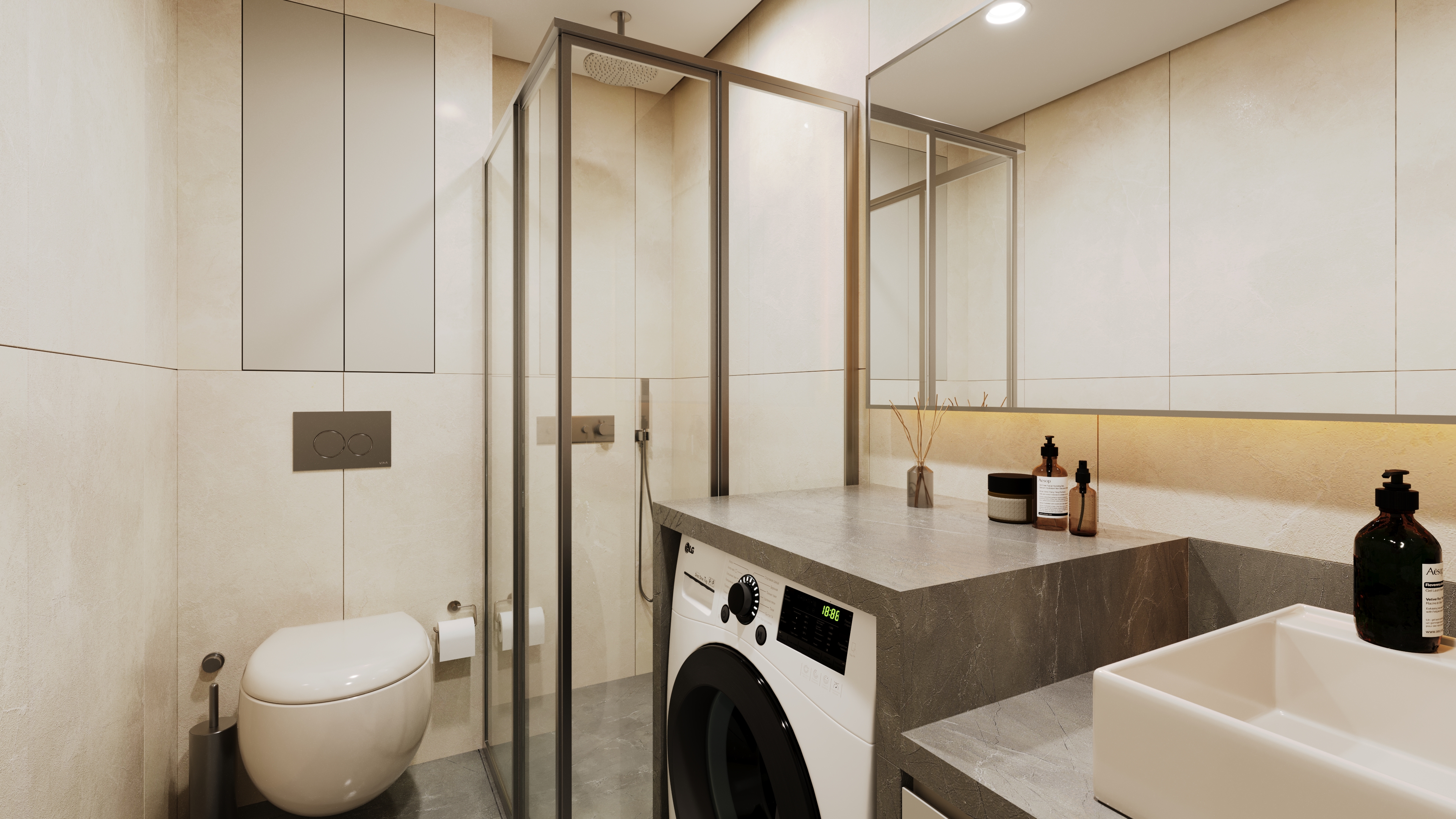 1 + 1 公寓视觉样本-16