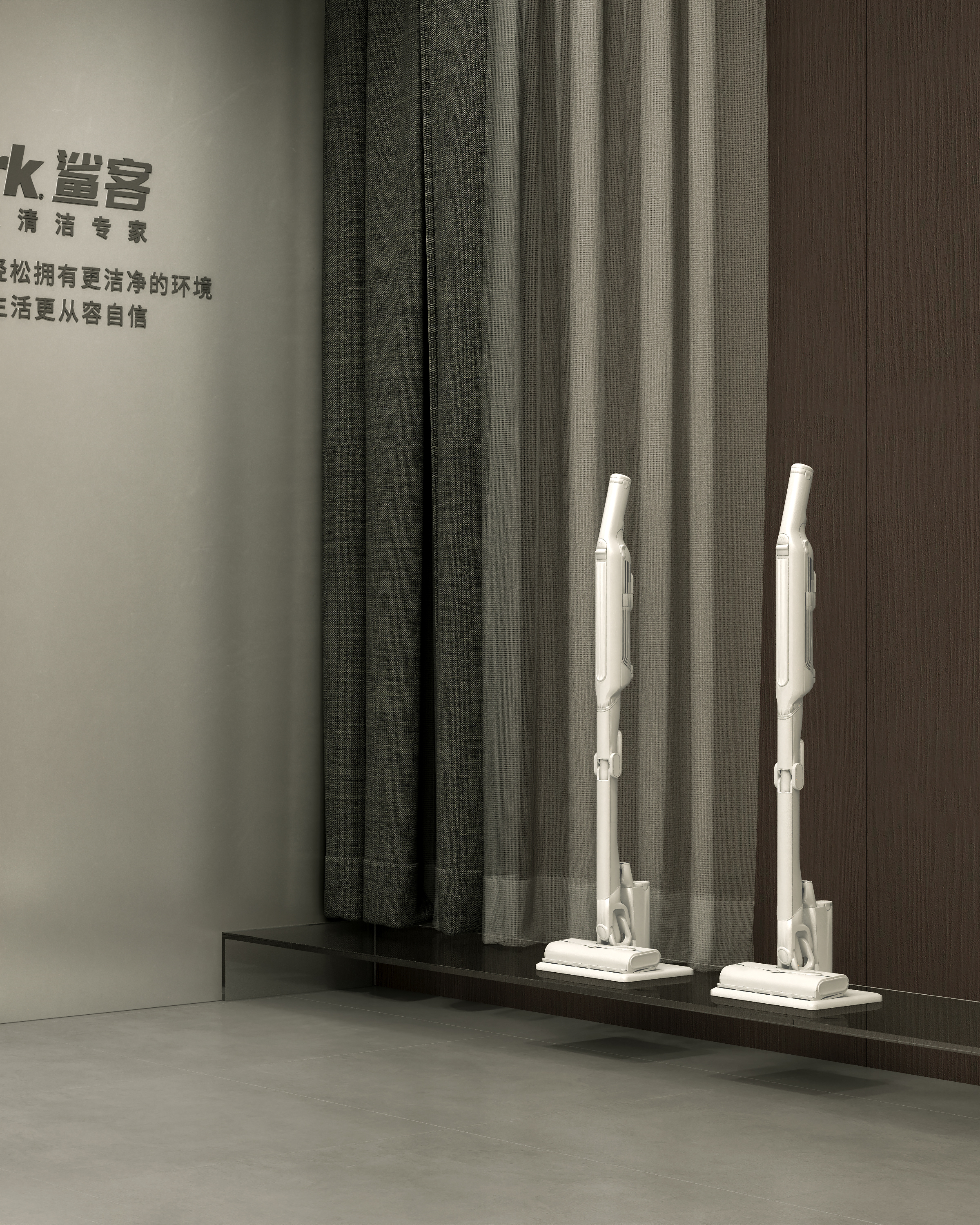 Shark旗舰店+标准店+体验区设计丨inDareSpace-15