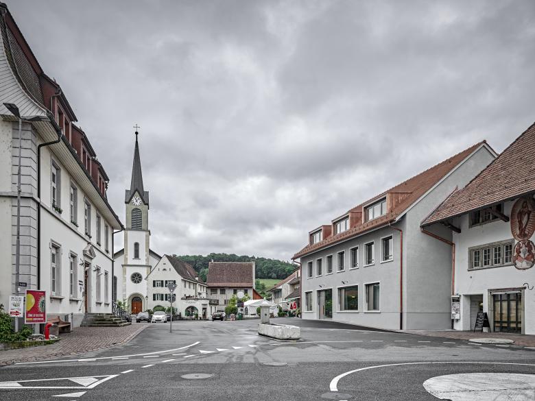 phalt Architekten丨Ersatzneubau Dorfplatz丨瑞士-1