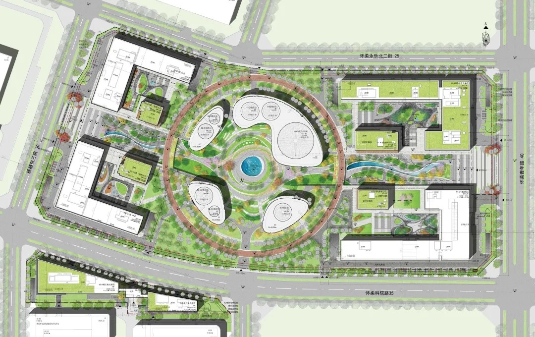    hpp丨北京怀柔科学城城市客厅A 地块 建筑设计  丨中国北京-13