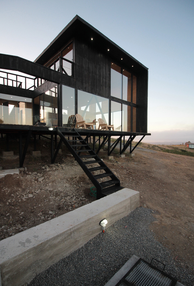 S House · 融合自然风景的现代木结构住宅设计丨智利丨nicolasCRUZarquitectos-33