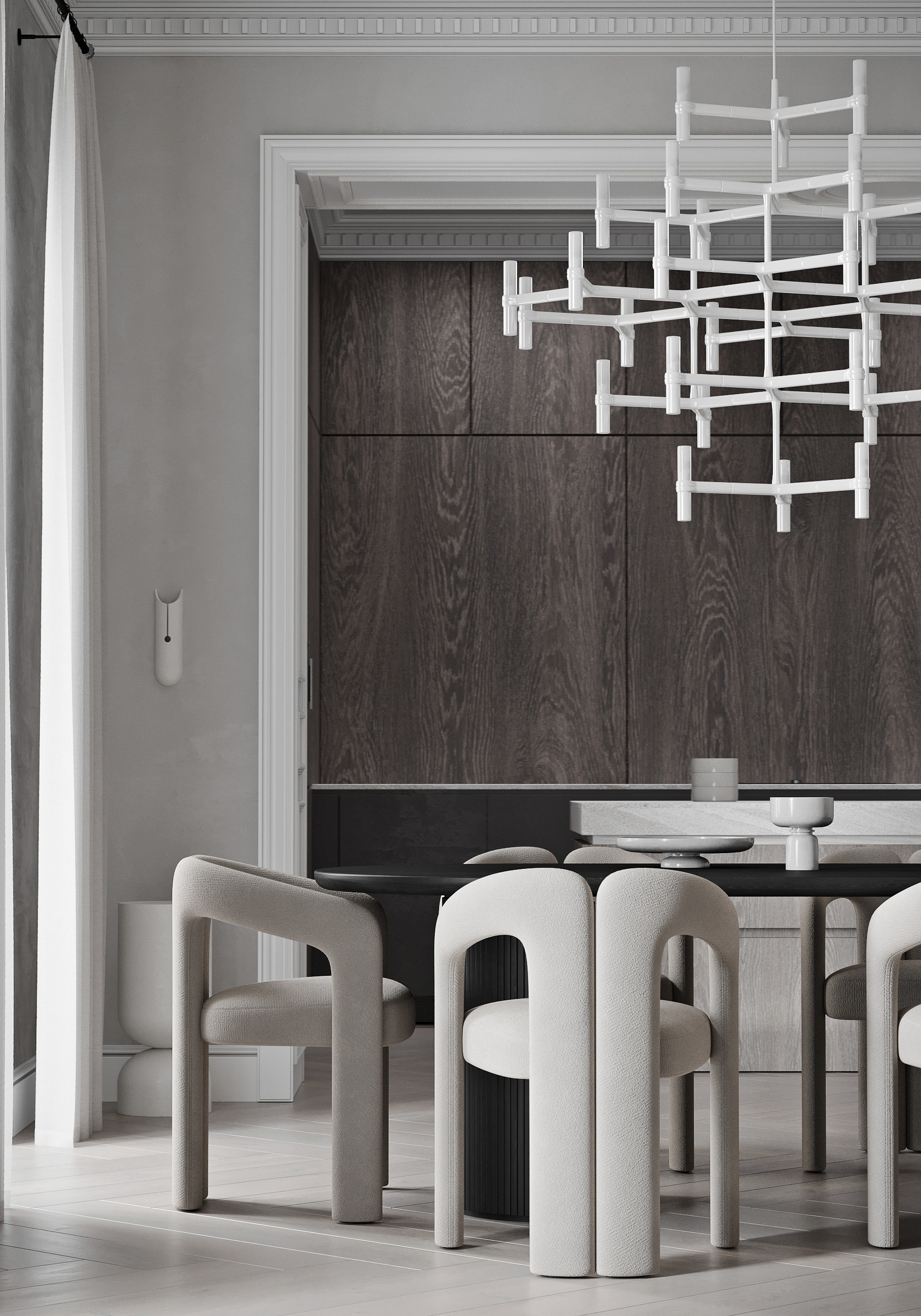 白色的；穿白色衣服的；处于白色状态的丨EVGENIA MERZLIKINA-10