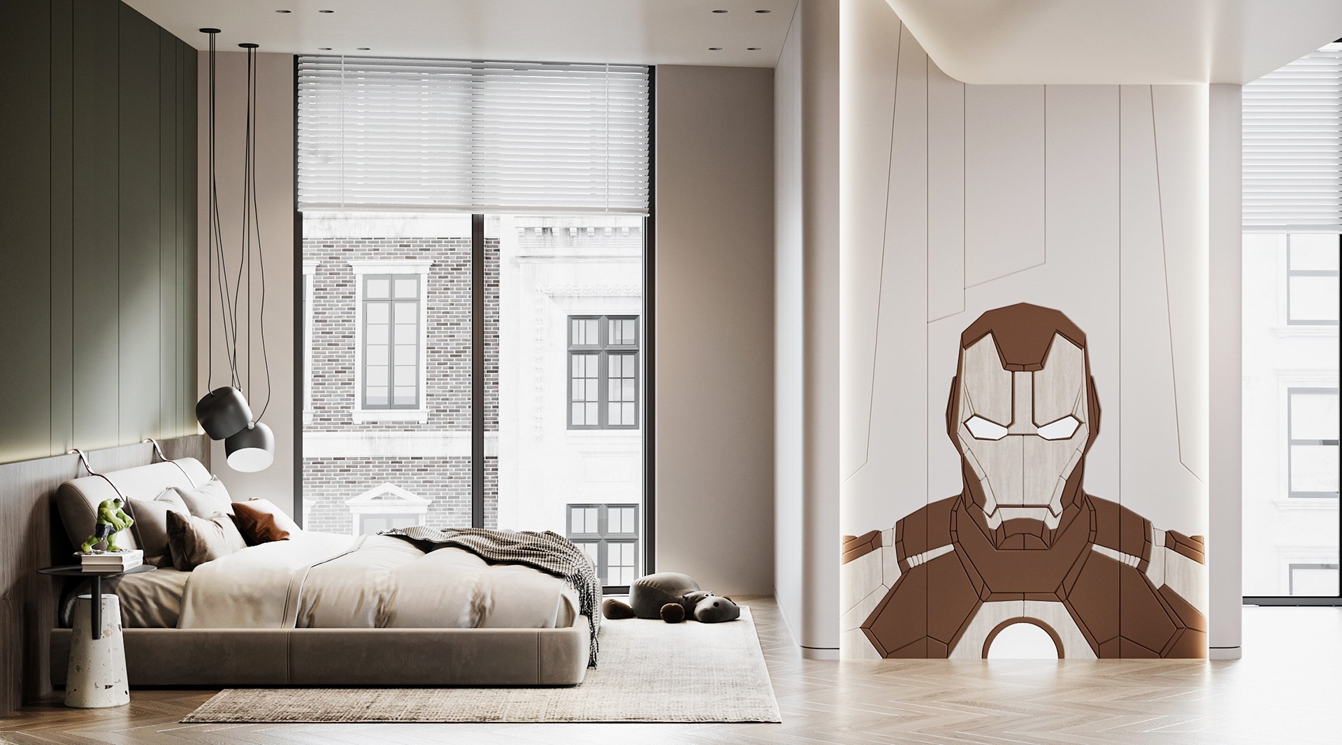 现代空间设计，石材系的完美应用！-24