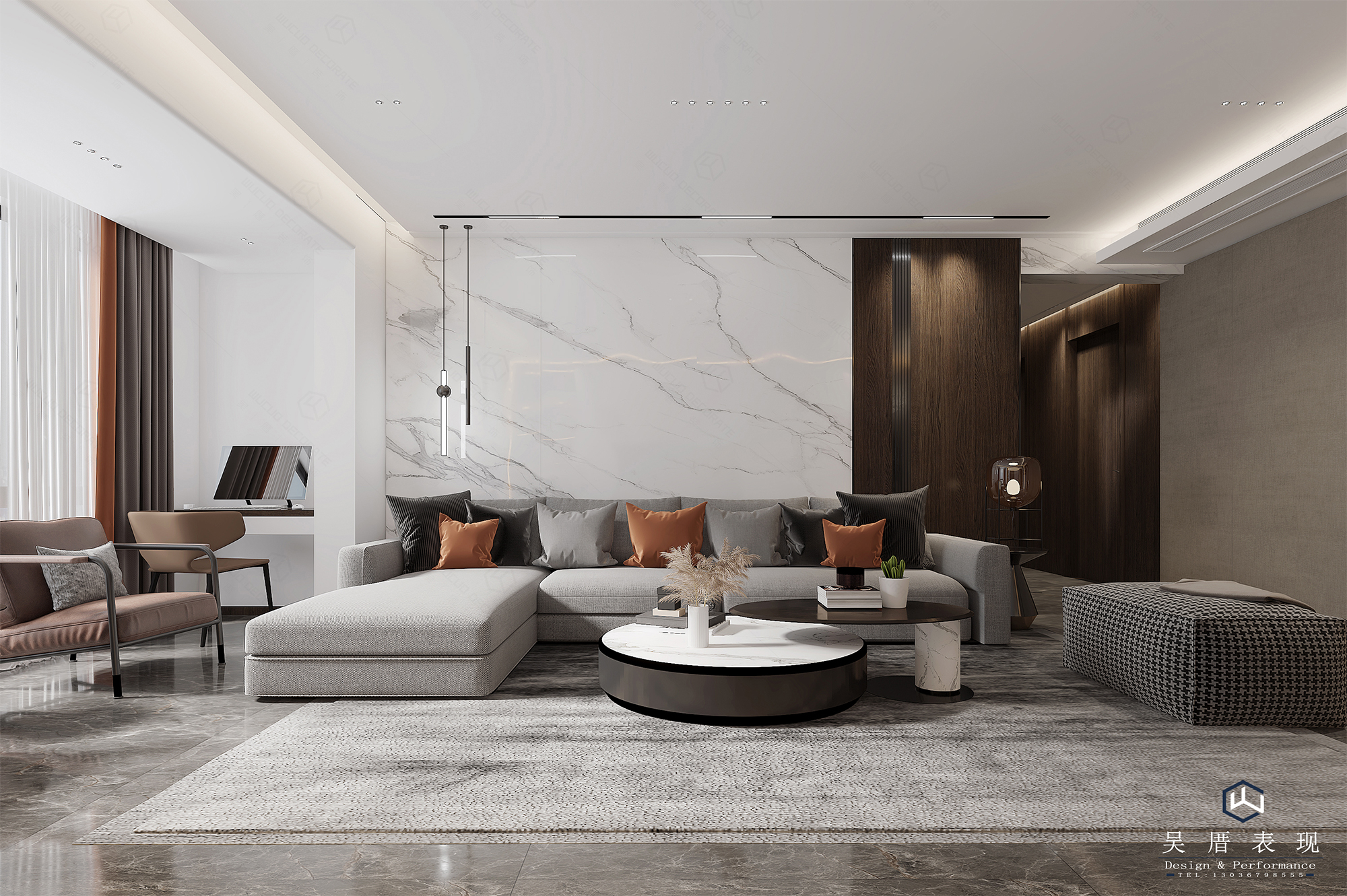 现代简约居家，低调奢华的设计魅力-9