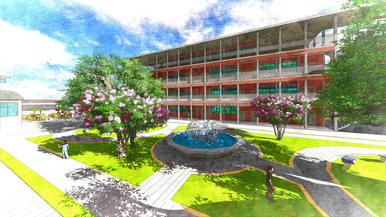 热带中学设计丨尼日利亚拉各斯-27