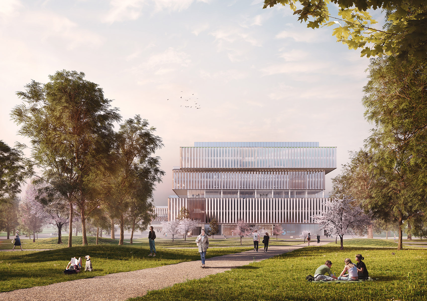 SHL赢得Solvay国际总部大楼竞赛-12