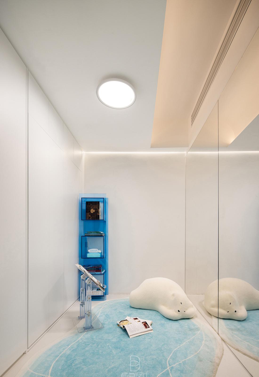 纯白极简空间,106㎡昏暗老房逆袭之路-37