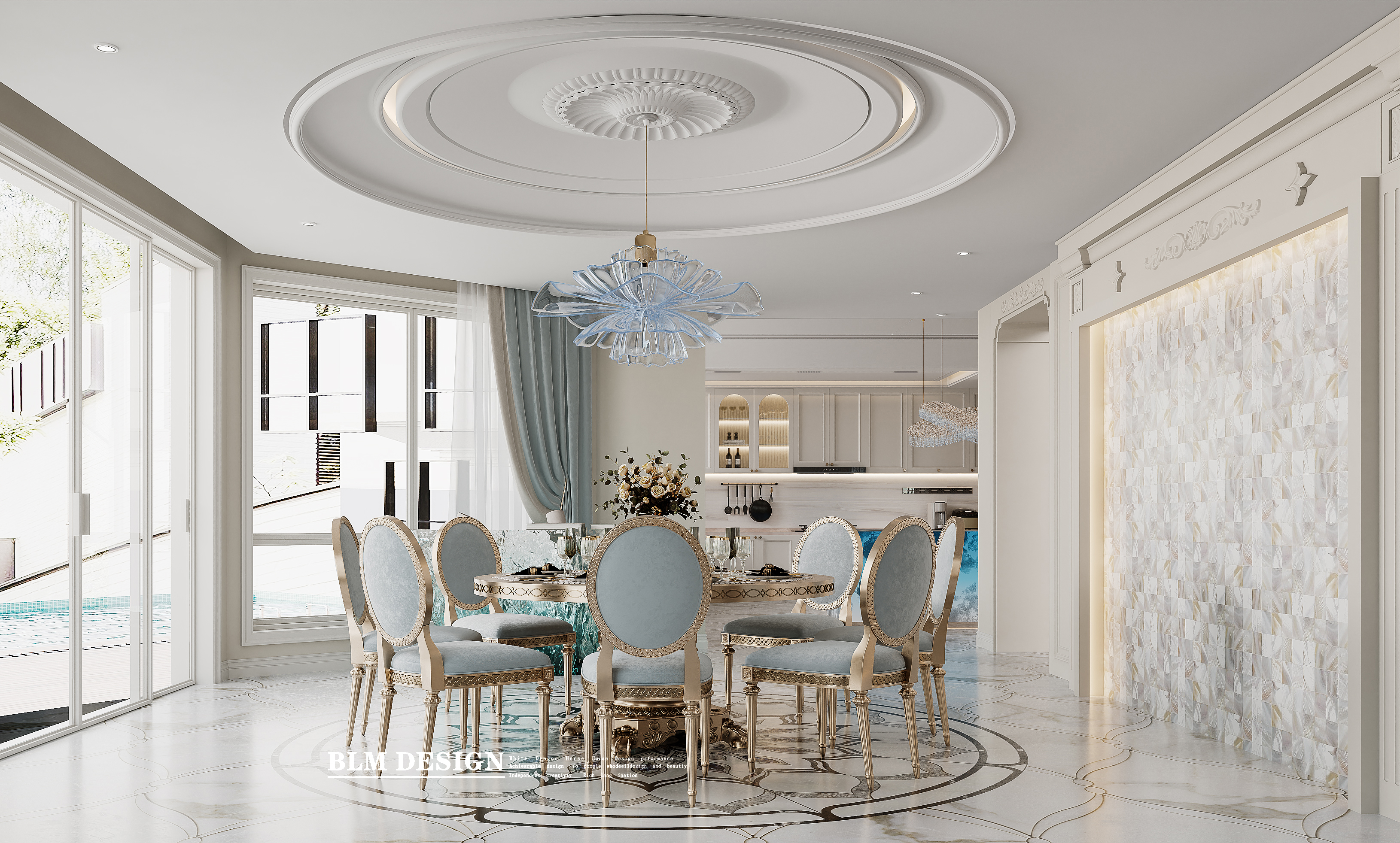 美式白龙马效果图设计制作-3