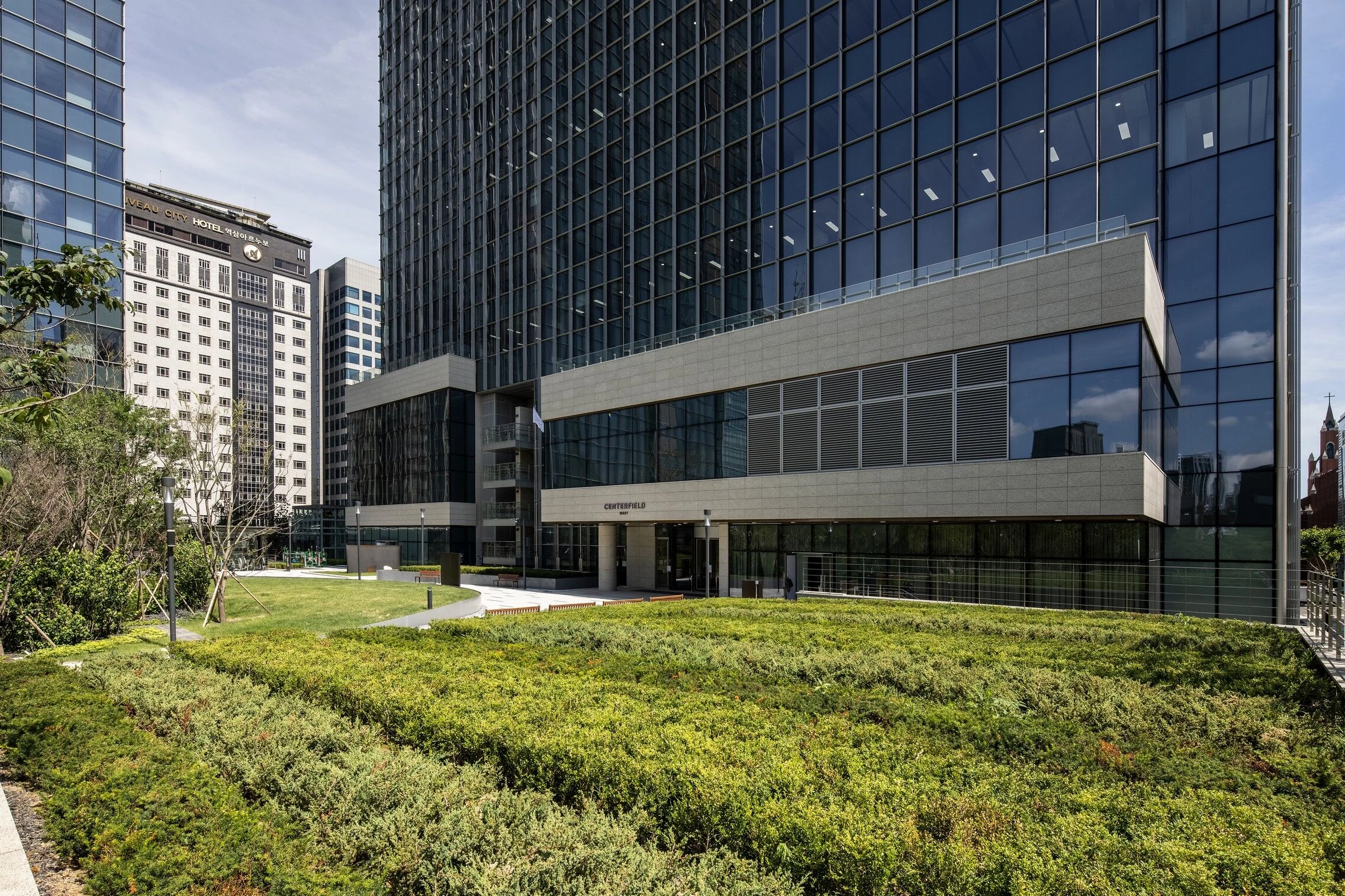 首尔中心区双子塔建筑丨韩国-33