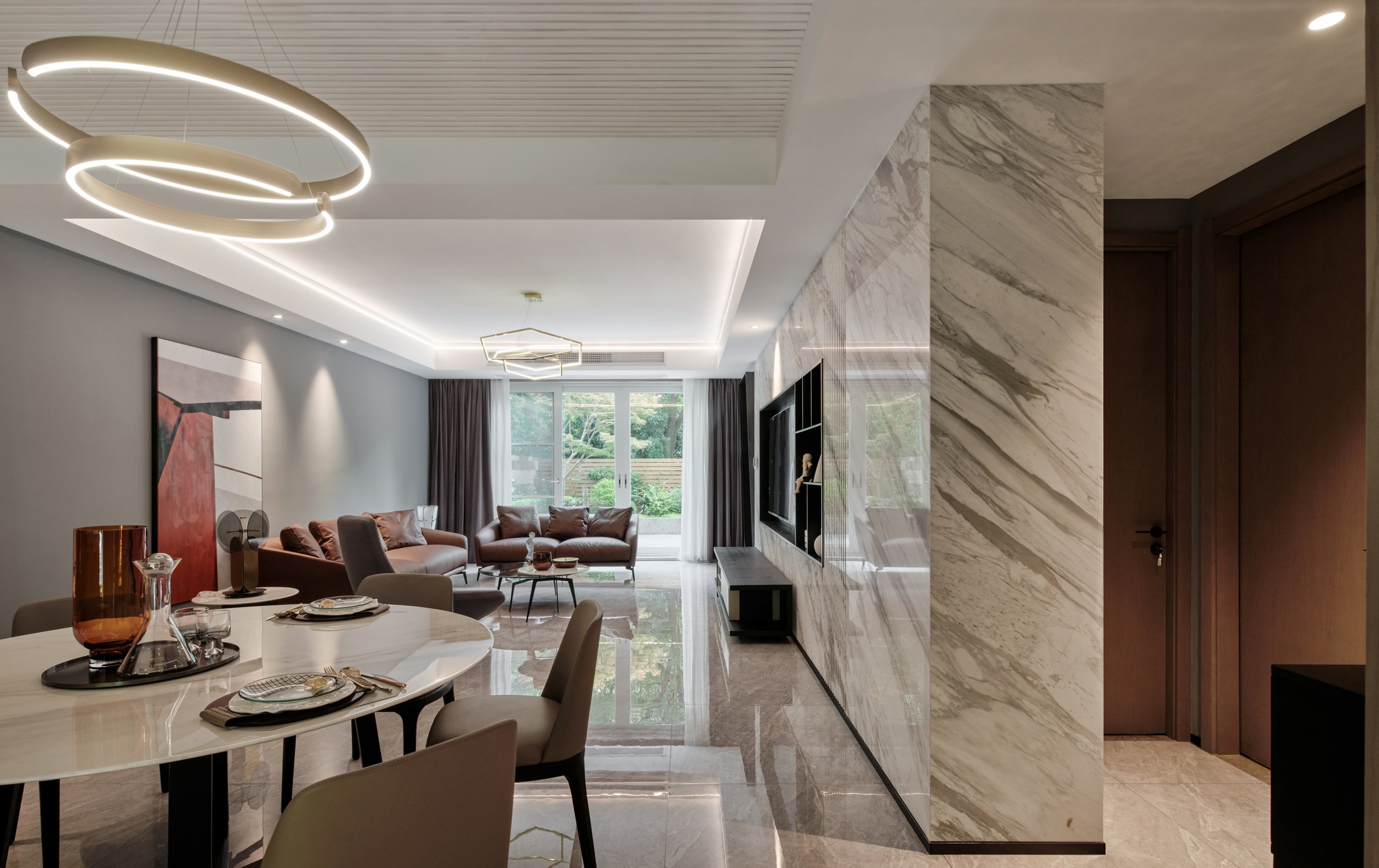 自然成诗 · 沈院室内设计工作室的 256㎡别墅诗意空间-24