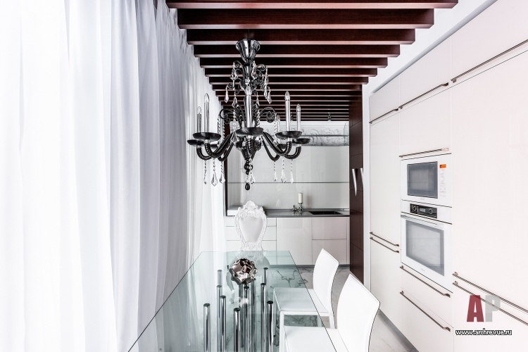 120平靠近Таврический公园的醒目风格公寓设计丨Игорь Сушков-13