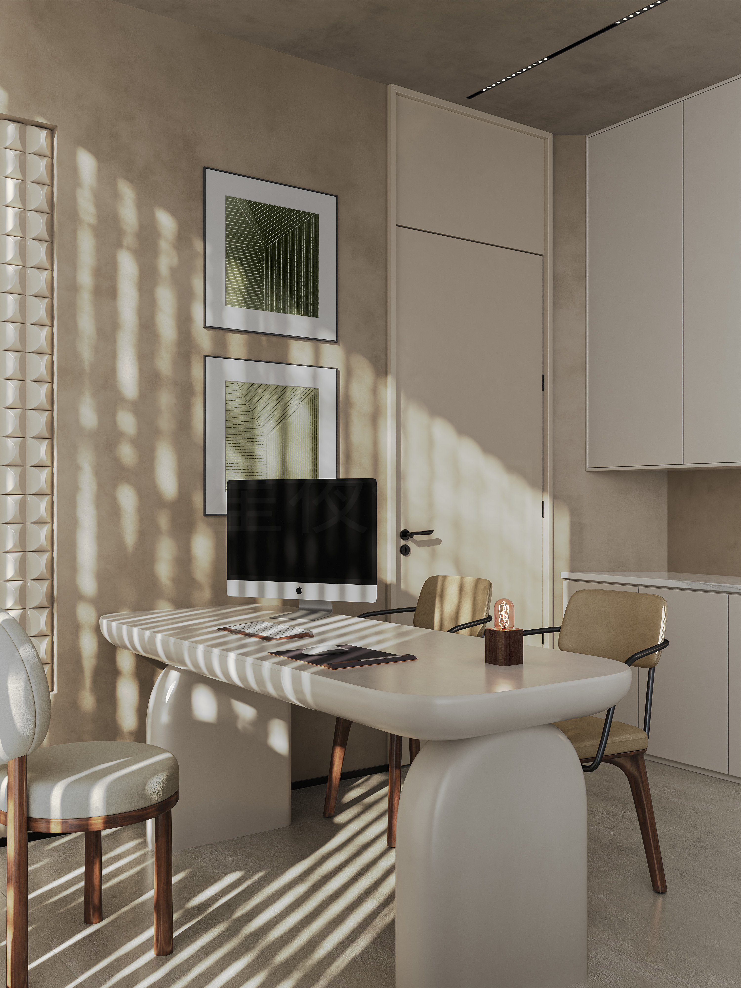 分享一组超有质感的高级简约美容院图-4