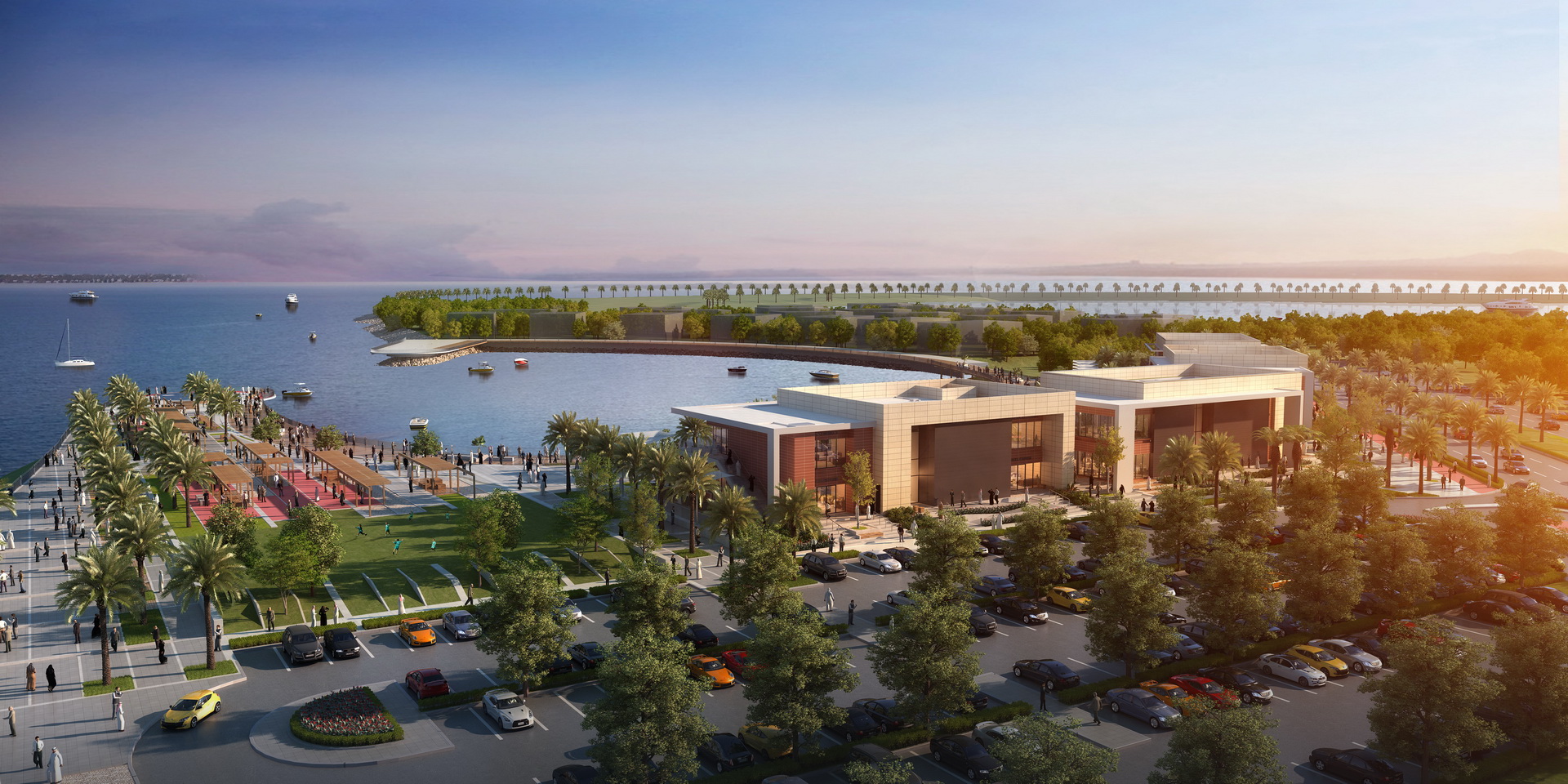 阿联酋阿尔马加岛一期 Le Promenade 购物商场设计-12