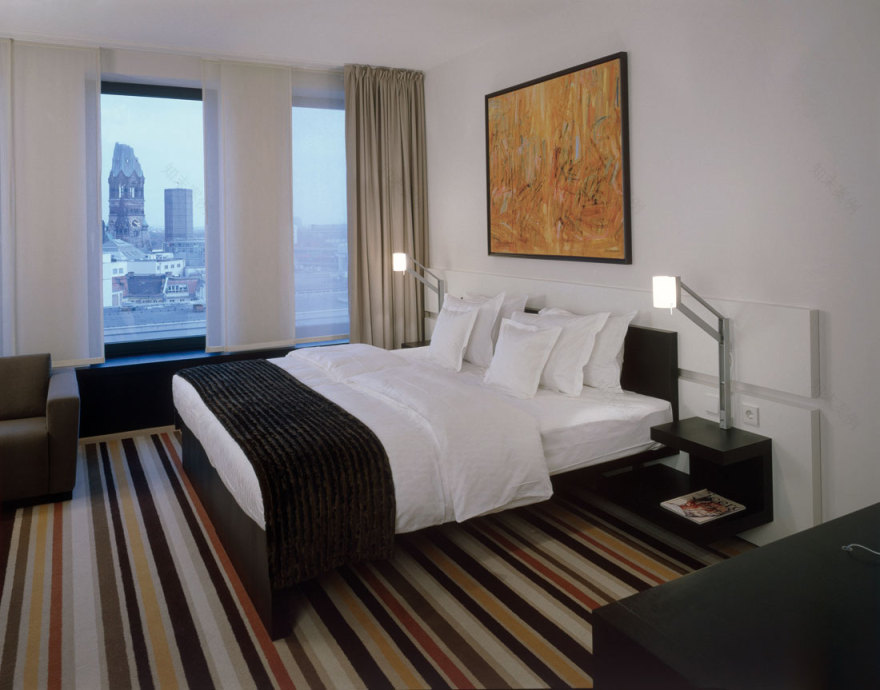 Hotel Concorde(现Sofitel Hotel)丨德国柏林丨kleihues+kleihues,建筑师Jan Kleihues-13