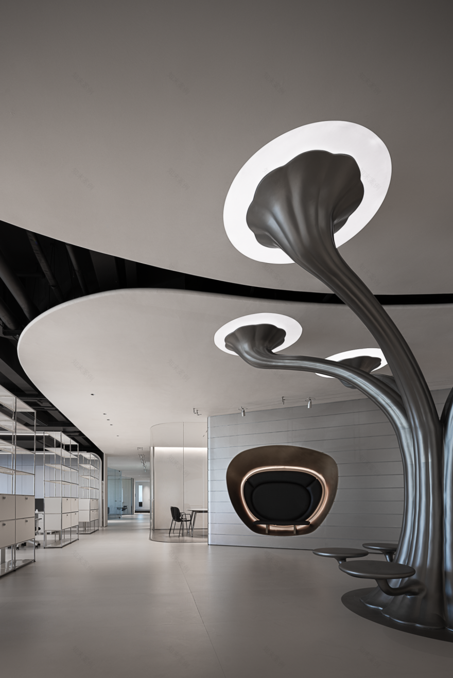 新作|池陈平:云巅造境,引水入席丨中国杭州丨OTL本体建筑空间设计-46