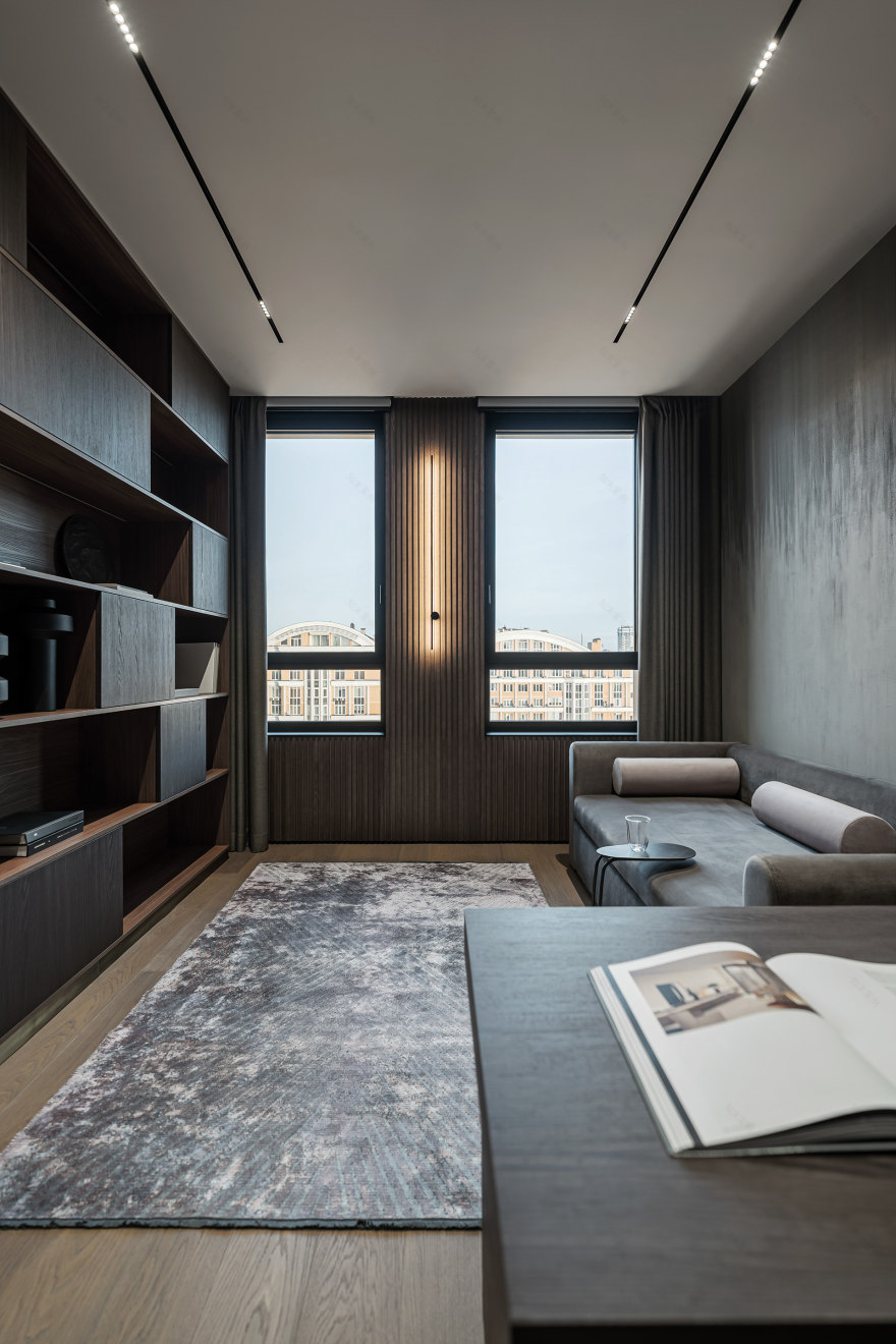 俄罗斯方块厅公寓105号丨乌克兰基辅丨Trush Design-27