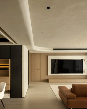 实景《阔界》｜极简新家装出超广角答案丨中国济南丨以志盛视