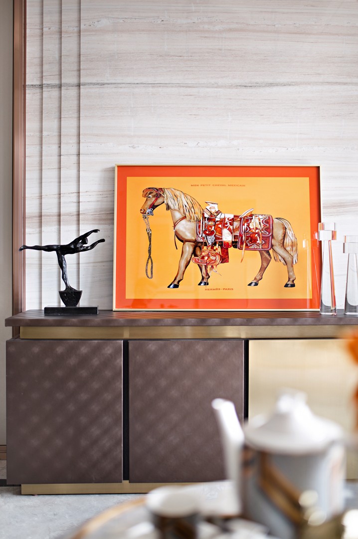 Hermès 高奢样板间丨中国深圳丨深圳市标美艺术设计有限公司-5